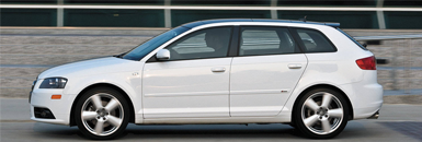 Rijden in een audi a3