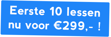 Goedkope rijlessen, 10 voor €299,-